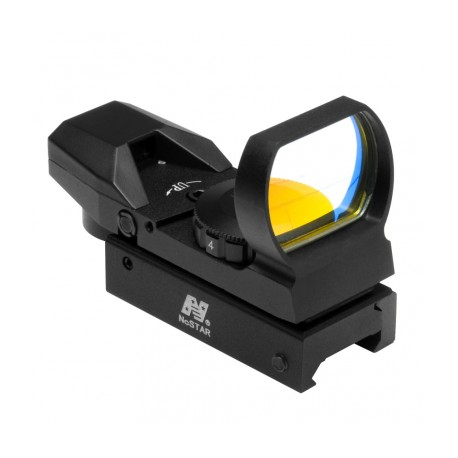 Red Four Reticle Reflex Optic BLACK