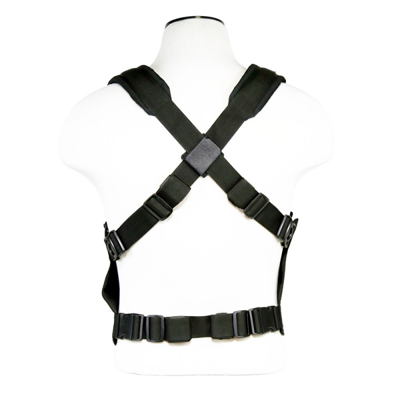 AR & PISTOL MAGS CHEST RIG - BLACK - SouthernQuartermaster.com