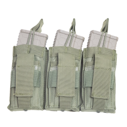 Triple AR/Pistol Mag Pouch - Green