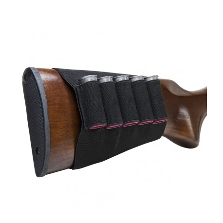 ButtStock Shot Shell Holder - Black