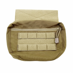 VEST UTILITY POUCH/ TAN