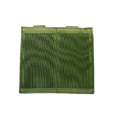 AR DUAL MAGAZINE ELASTIC MOLLE POUCH/ GREEN