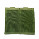 AR DUAL MAGAZINE ELASTIC MOLLE POUCH/ GREEN