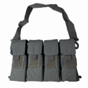 8 each AR15 Mag Carrier and Pouch - Urban Gray