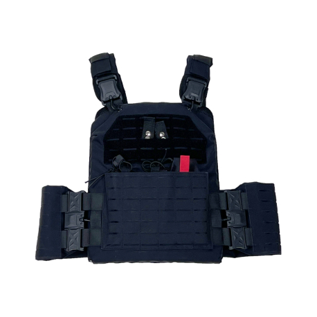 QUICK RELEASE LASER CUT PLATE CARRIER 10x12/BLACK