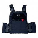 QUICK RELEASE LASER CUT PLATE CARRIER 10x12/BLACK