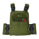 QUICK RELEASE LASER CUT PLATE CARRIER 10x12/GREEN