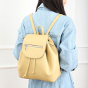 BACKPACK/PU/YELLOW