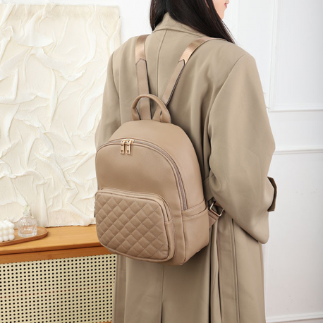 BACKPACK/PU/TAN